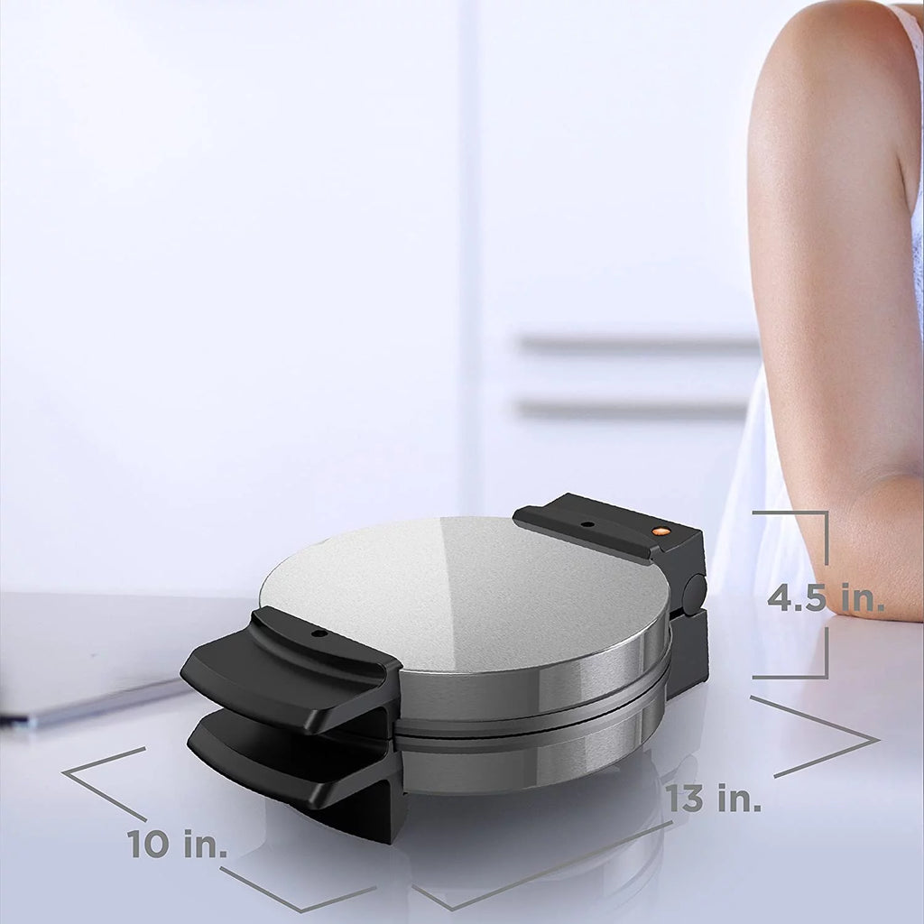 Stainless Steel Belgian Waffle Maker W372