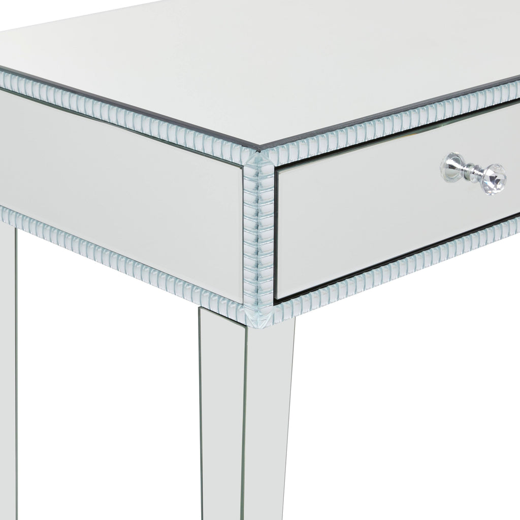 Silver MDF Glam Console Table X57989