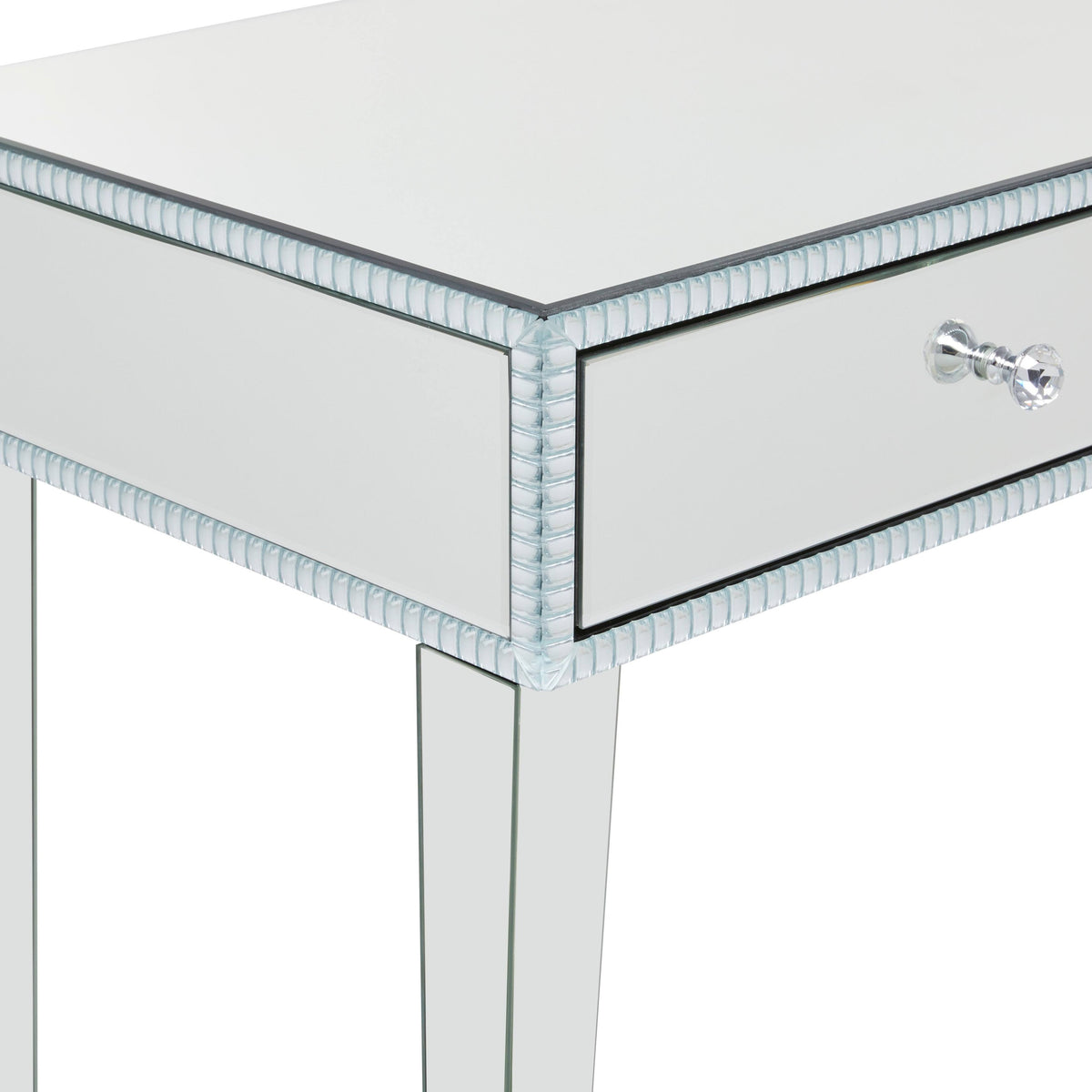 Silver MDF Glam Console Table X57989