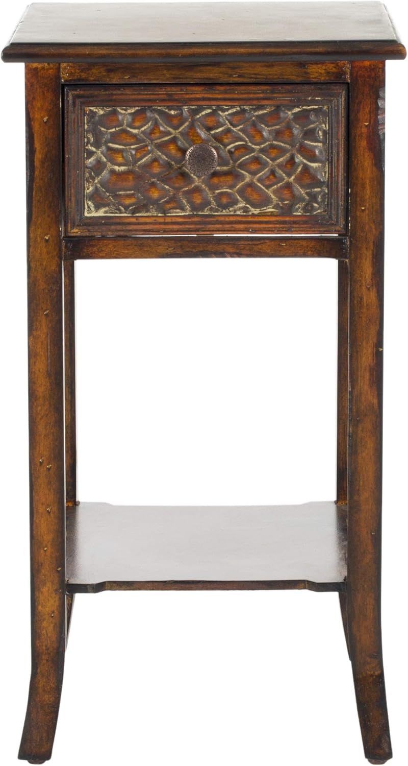 Dark Brown End Table V68916