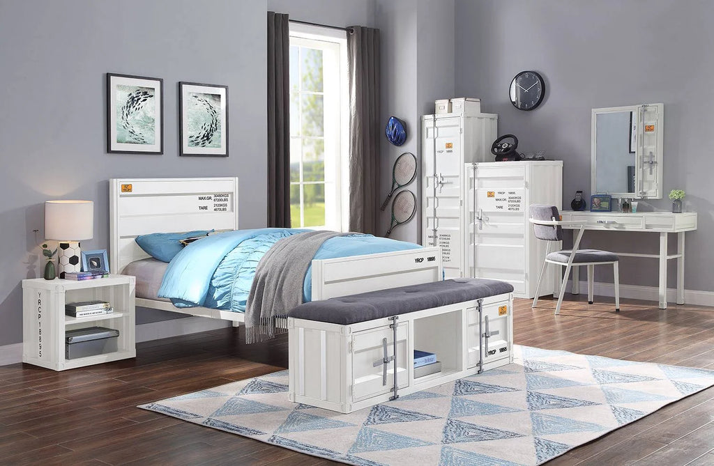 Twin Bed White Y4579