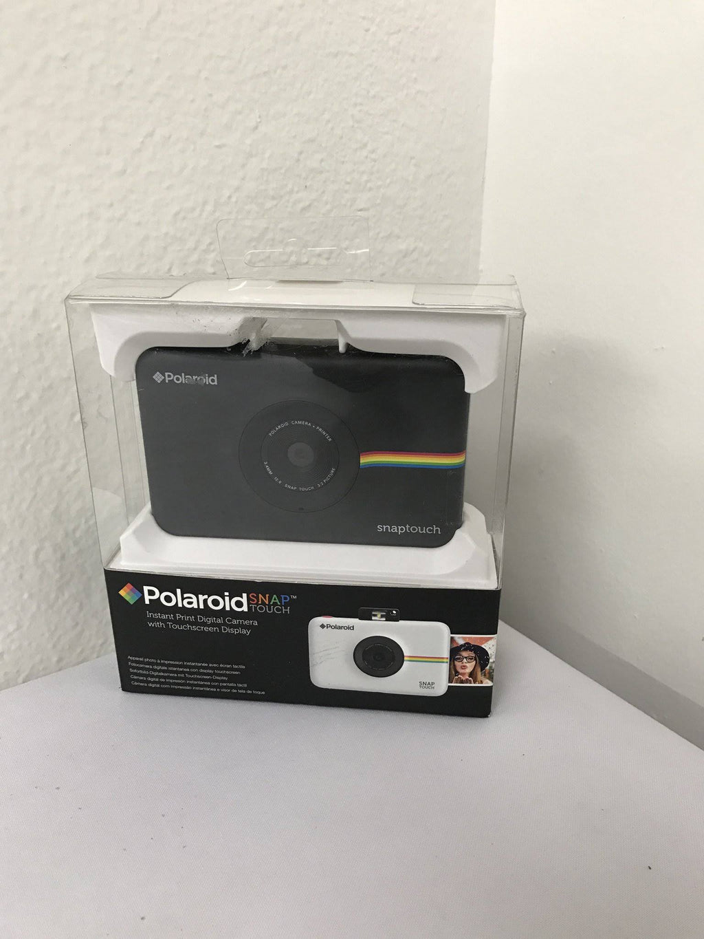 Black Instant Print Digital Camera with LCD Display A931