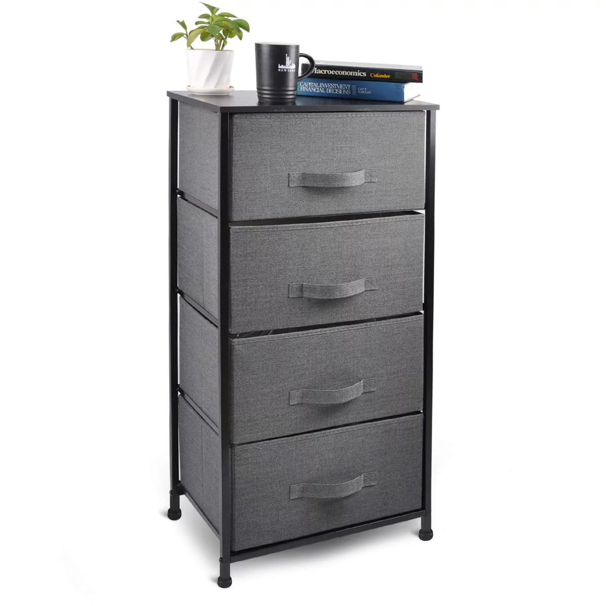 5 Drawer Fabric Dresser Storage Tower Z215101