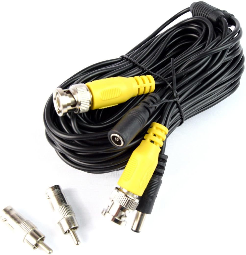 8 x 60 FT BNC Video Power Security Cable B2616