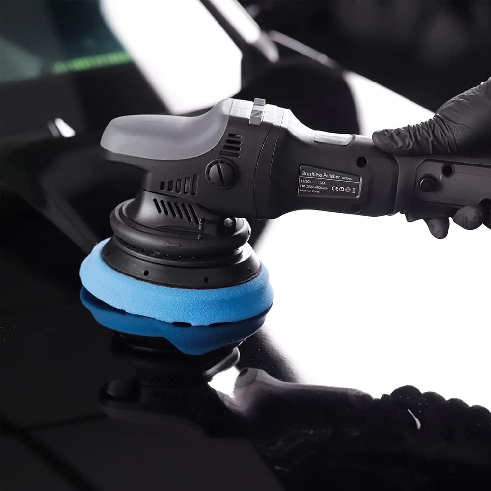 18V Cordless Car Polisher 15mm Orbit 7 Variable Speed O446812