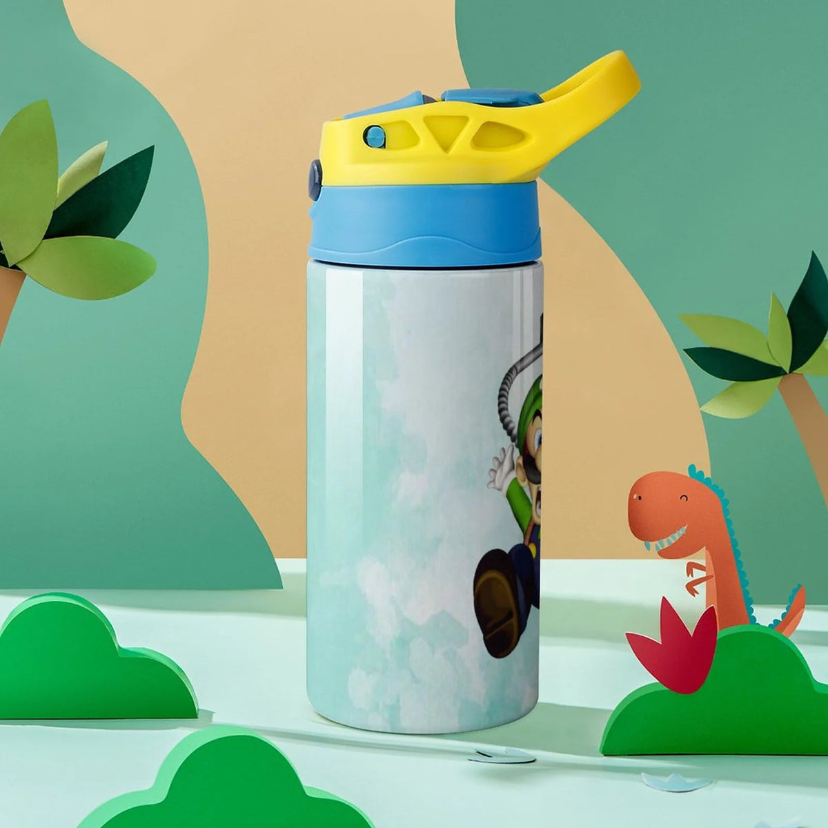 Insulated Stainless Steel Water Bottle with Straw C82350