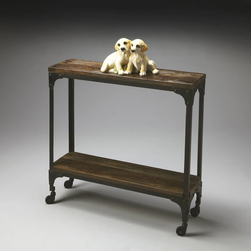 Burnt Umber Console Table C344027