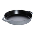 Cast Iron 13x22 Double Handle Fry Pan Graphite Grey W3159