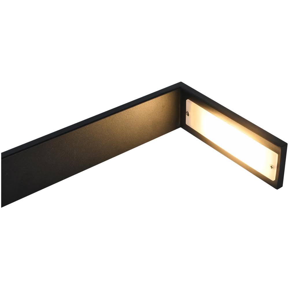 Black Stainless Steel Directional Path Light LED Bollard Landscape Lighting A675