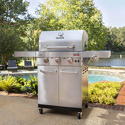 Stainless Steel 3-Burner Cabinet Style Gas Grill Q479