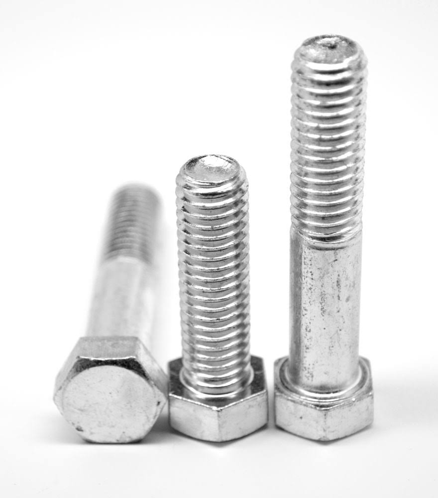 1/2x22-13 x 2 3/4x22 Coarse Thread Grade 2 Hex Cap Screw Low Carbon Steel Zinc Plated T4644