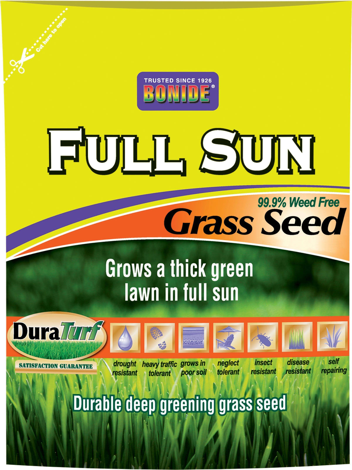 Full Sun Grass Seed, 20 lbs W681283