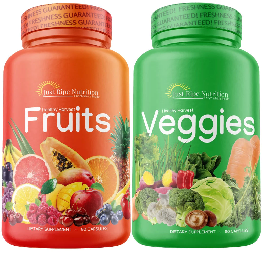 90 Fruit and 90 Veggie Caps U220094