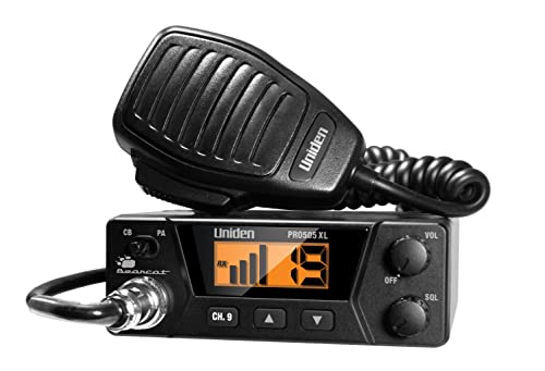 40-Channel CB Radio, Compact Design, Black M78595