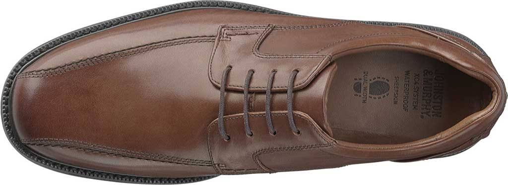 Tan Waterproof Calfskin Lace-Up Shoes P55015