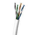 1000ft Cat5e UTP Solid PVC CMR Rated Cable White M174
