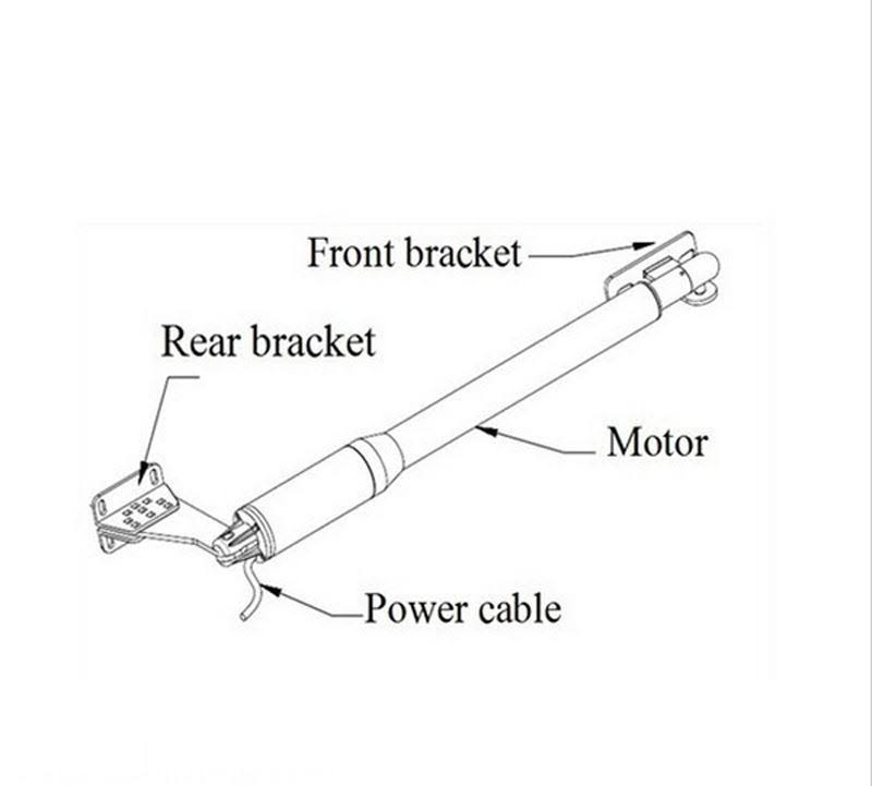 Double Swing Arm Automatic Gate Door Operator DC Motor X85718
