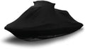 Black Satin Jet Ski Cover with Storage Bag F653