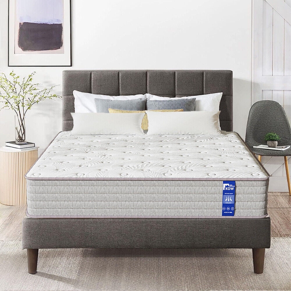 12 Full Size Gel Memory Foam Pocket Spring Hybrid Mattress B271