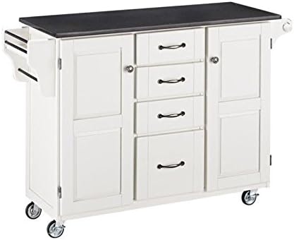 Kitchen Cart with Granite Top Y471