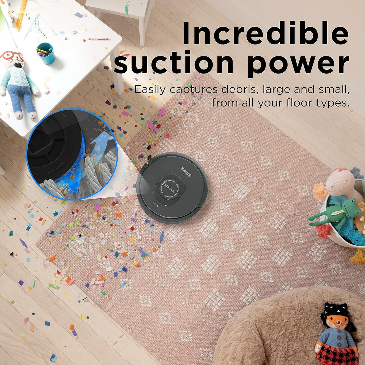 Restored Robot Vacuum with Self-Cleaning Brushroll and Precision Mapping U509076