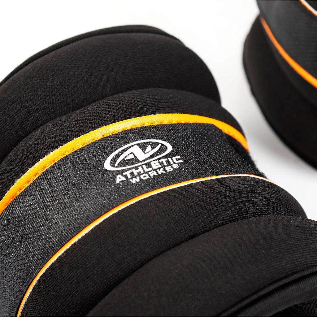5lb Pair Ankle & Wrist Weights 2.5 lbs Each Adjustable Strap F468152