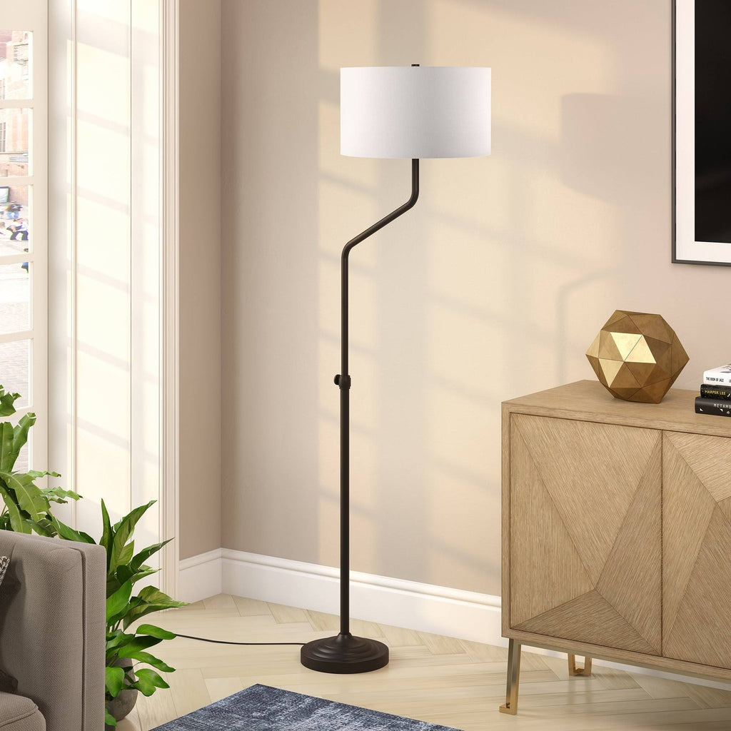 Brushed Brass Floor Lamp P31777