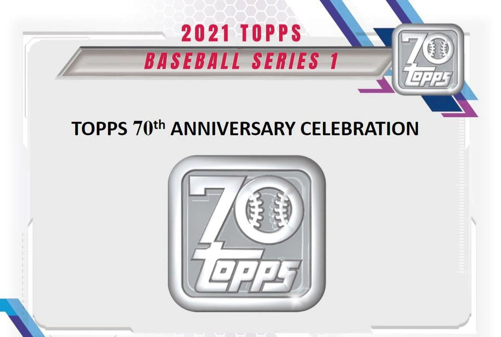 2021 Series 1 MLB Baseball Trading Cards 16 Packs B860565