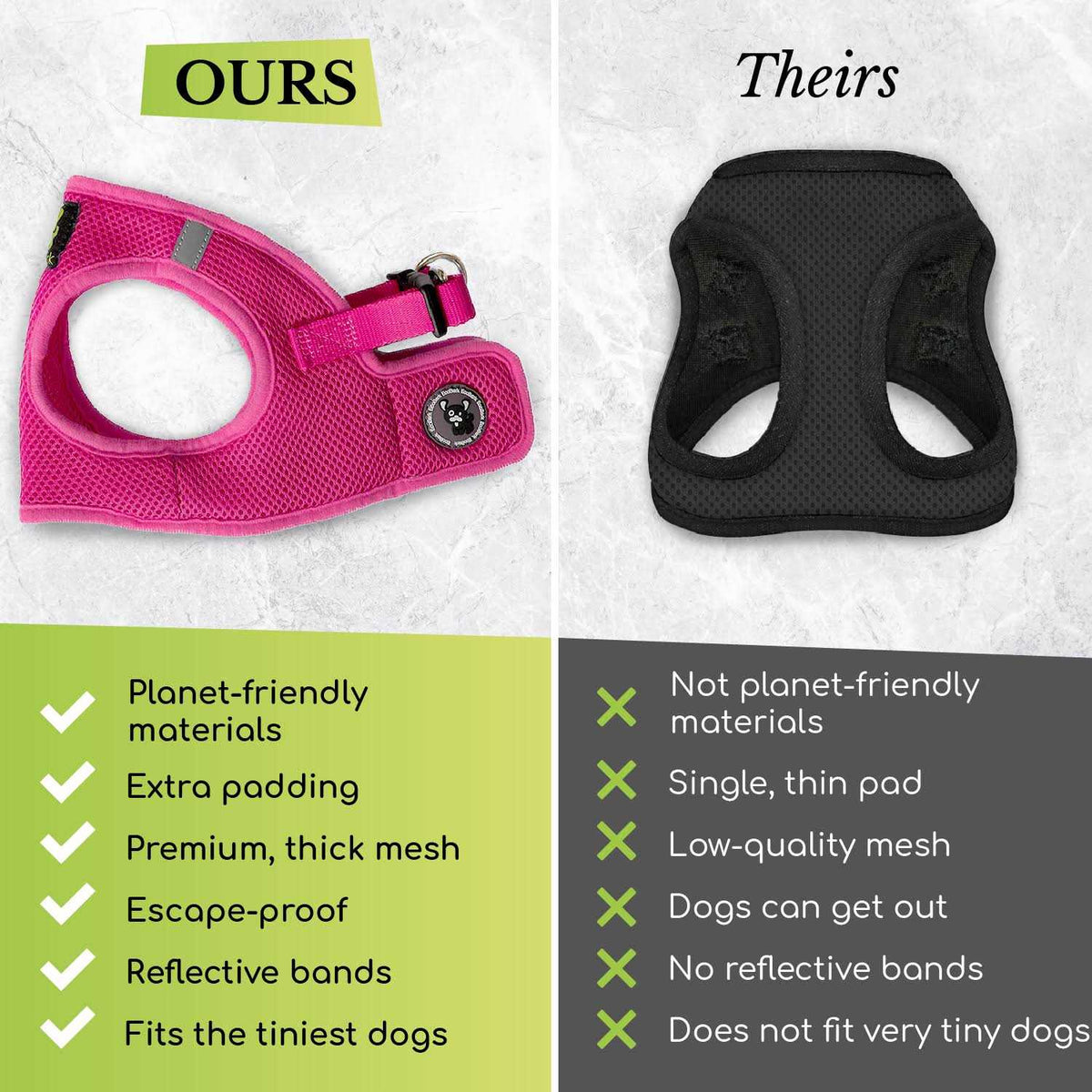 Step in Dog Harness Soft Mesh W9395