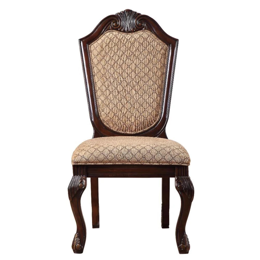 Espresso Finish Wooden Dining Side Chairs 6pc Set N464