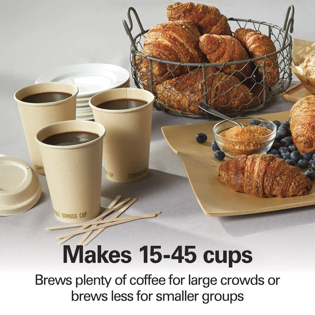 45 Cup Coffee Urn and Hot Beverage Dispenser W29793