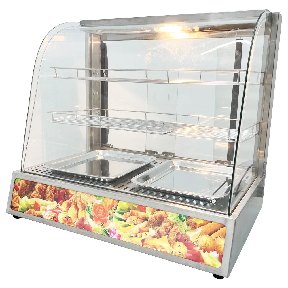 3 Tiers Electric Food Warmer Display Cabinet H5986