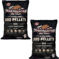 All Natural Hardwood Oak BBQ Smoker Pellets, 20 lbs (2 Pack) U247031