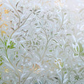 Etched Lace Window Film Static Window Cling Frosted Glass Window Clings 17.7 by 78.7 Inches I682220