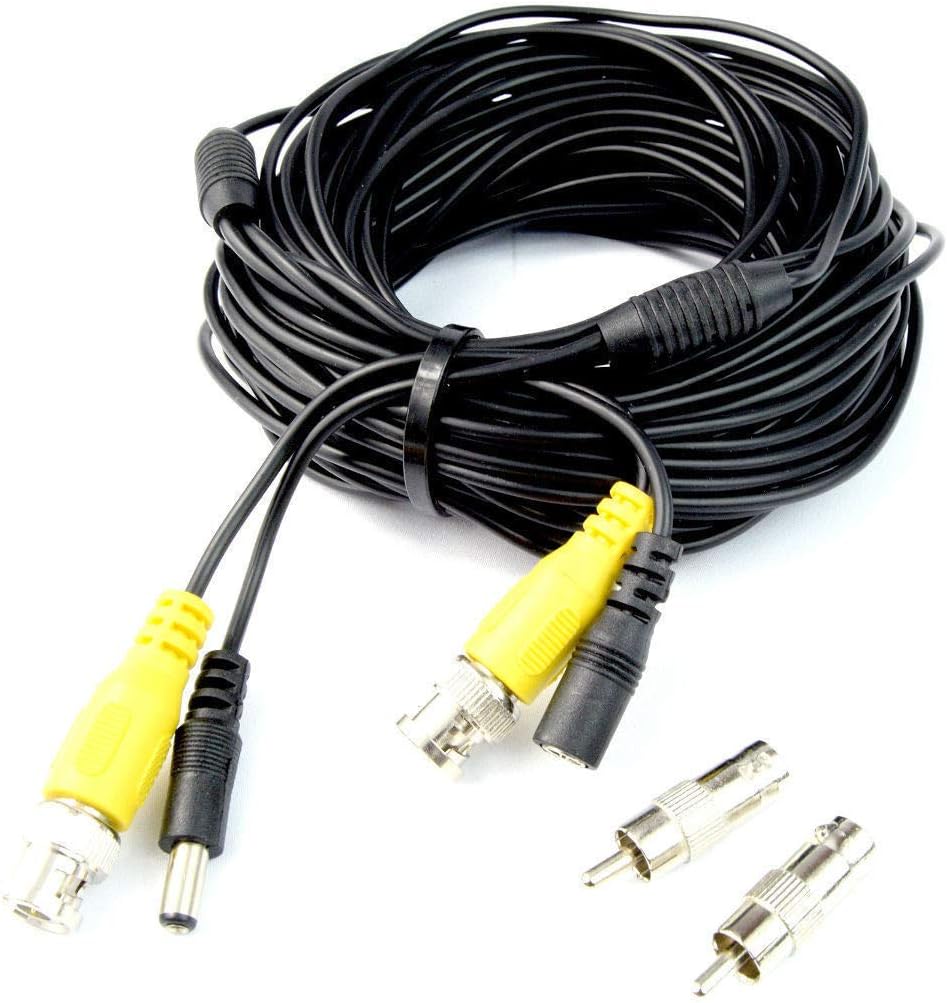 8 x 60 FT BNC Video Power Security Cable B2616