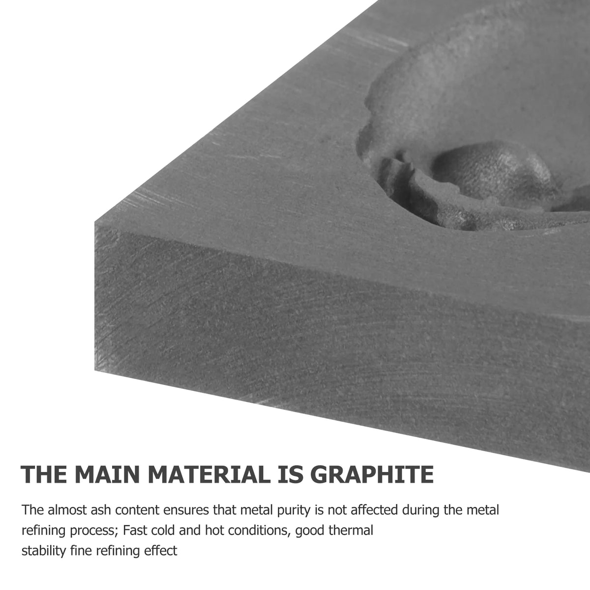 Graphite Crucible for Melting Gold Silver O311216