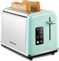 2 Slice Stainless Steel Toaster with LED Touch Screen Y4206