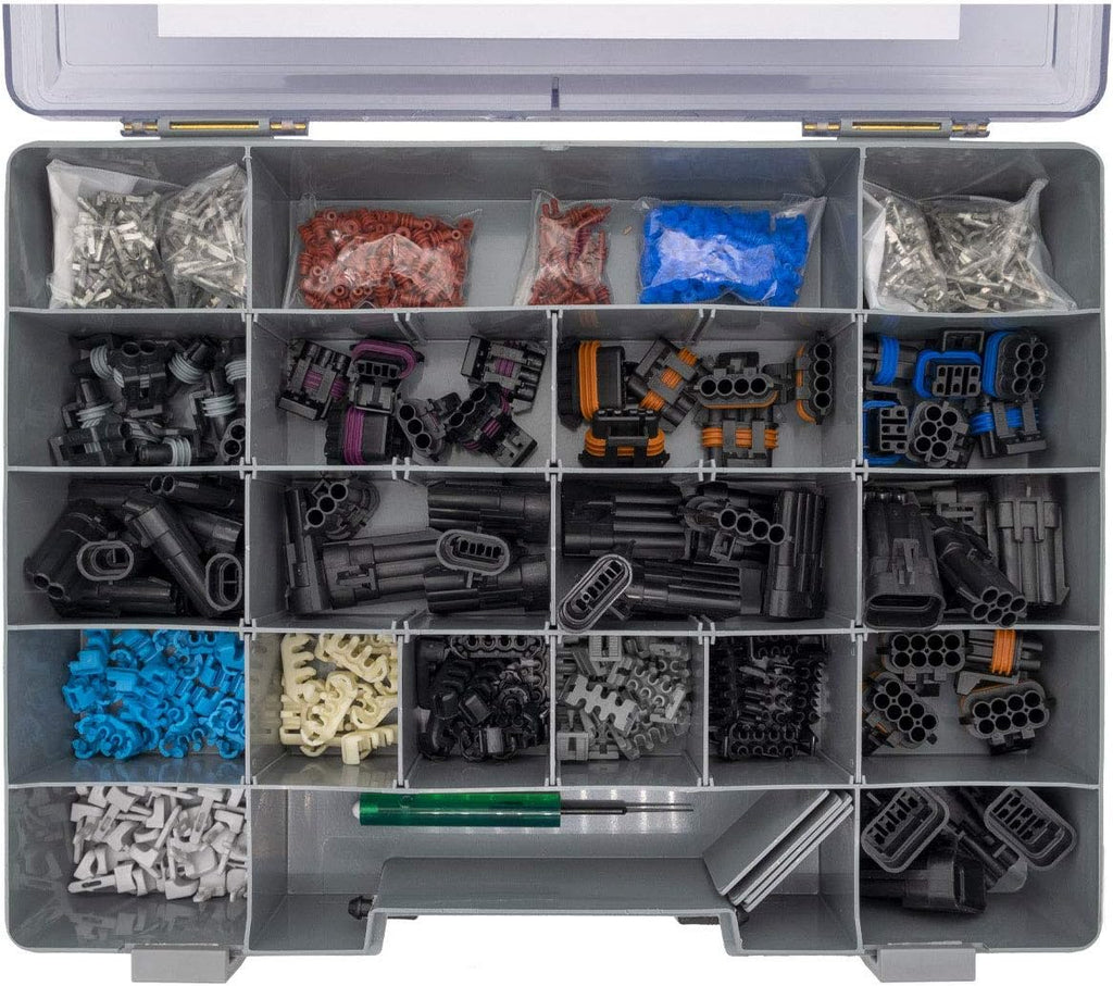 Sealed Automotive Electrical Connectors 771 Piece Kit Q14124