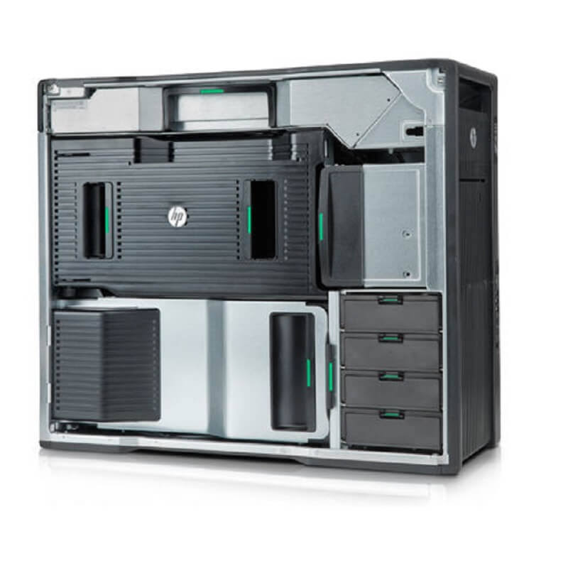HP Z800 Workstation 2x X5650 Six Core 2.66GHz 8GB 256GB SSD 2TB Q600 Win 10 W71627