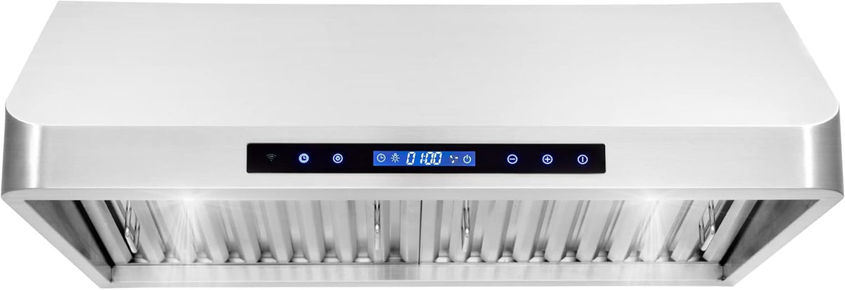 30 in. Under Cabinet Range Hood with 500 CFM, Permanent Filters, LED Lights, Stainless Steel I508033