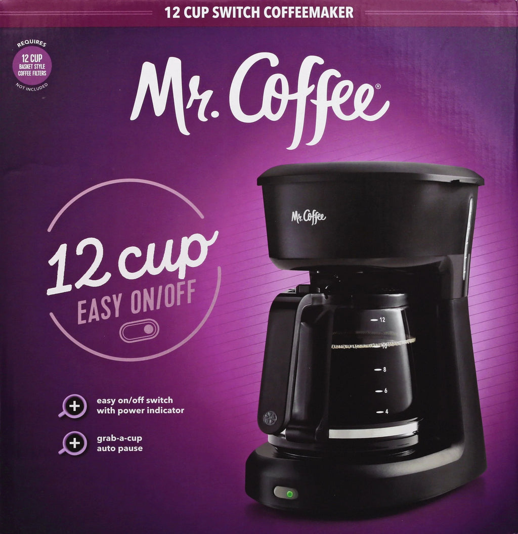 12 Cup Black Coffee Maker J646158