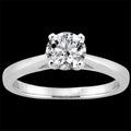 1.51 CT Gold Diamond Solitaire Ring D1159