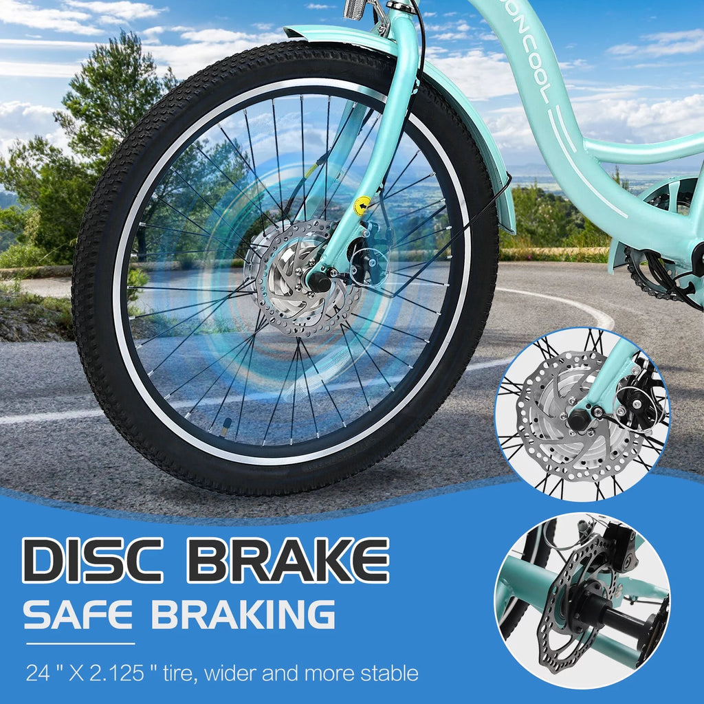 3 Wheel Electric Bike with Removable 36V 10Ah Lithium Battery Q11907