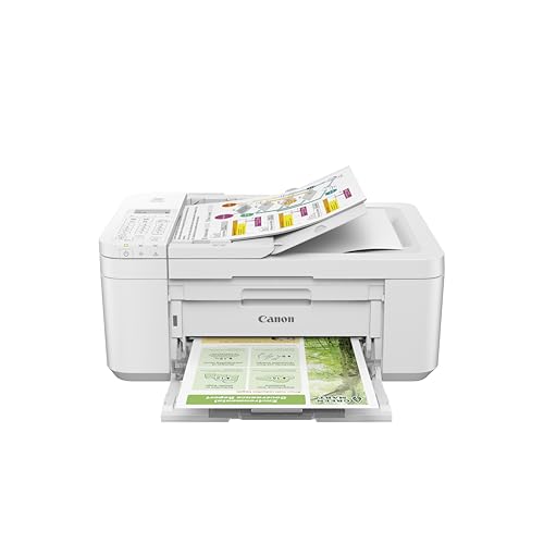 White All-in-One Wireless Printer with Auto Document Feeder U2791