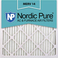 20x20x1 MERV 14 Pleated Air Filters 6 Pack V234970