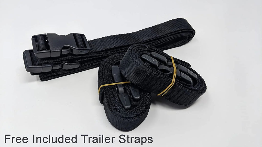 Yellow/Black Jet Ski Cover with Trailer Straps and Storage Bag M836