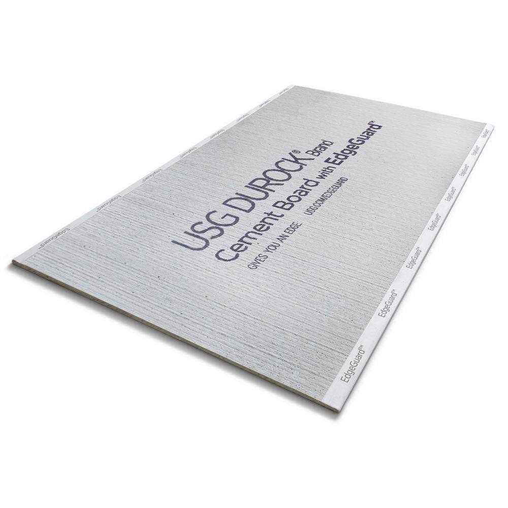 5 ft Cement Board with EdgeGuard P863