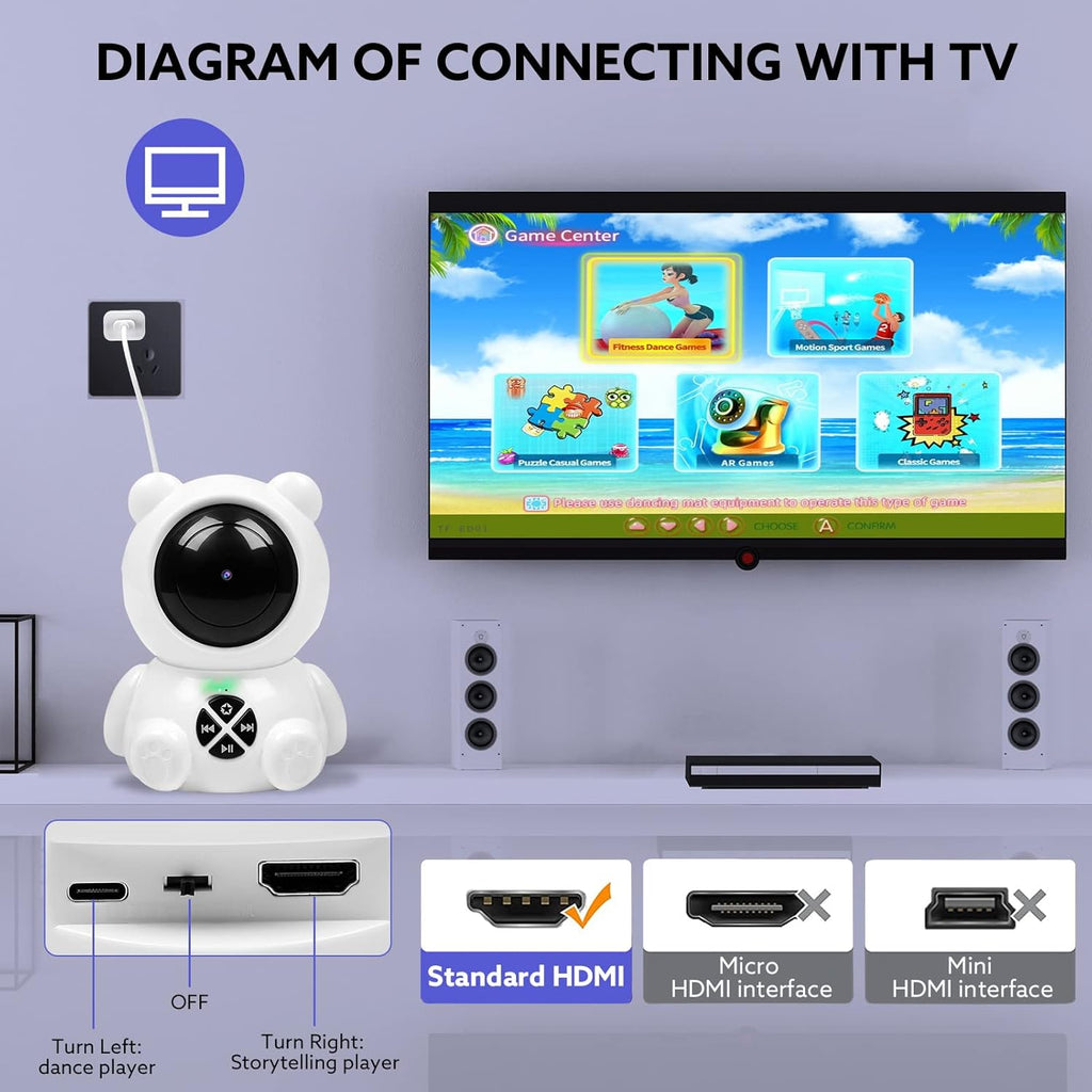 Dance Mat with HD Camera and HDMI Interface T583