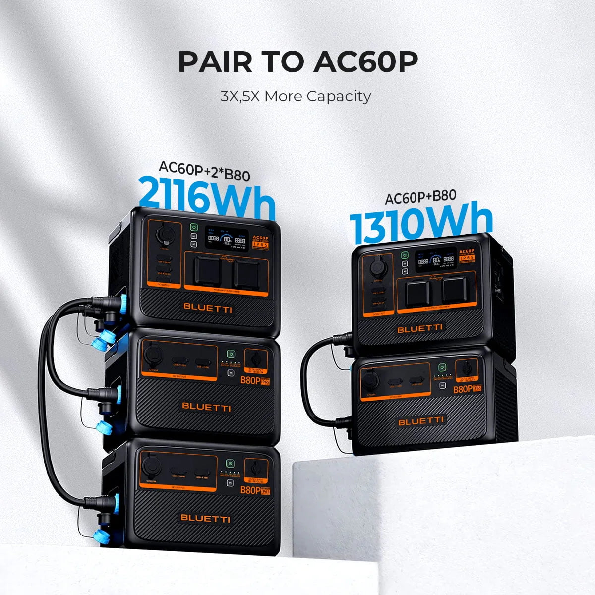 Portable Power Station 600W 504Wh LiFePO4 G732510