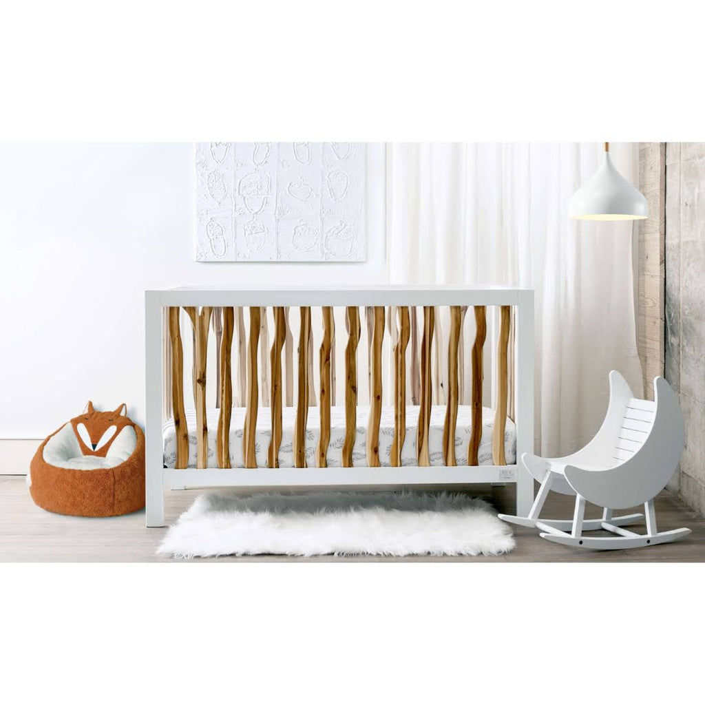 Convertible Crib (Acacia/Snow) U89074